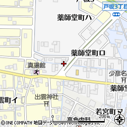 石川県金沢市薬師堂町ロ15周辺の地図