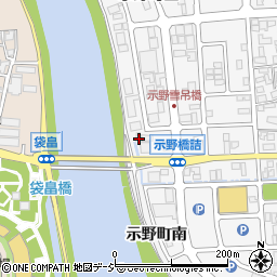 石川県金沢市示野町西5-2周辺の地図