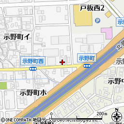 石川県金沢市示野町イ6周辺の地図