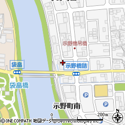 石川県金沢市示野町西5-1周辺の地図