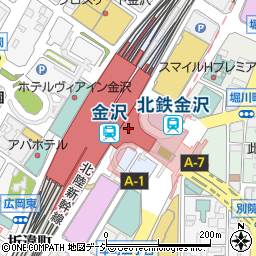 石川県金沢市木ノ新保町周辺の地図