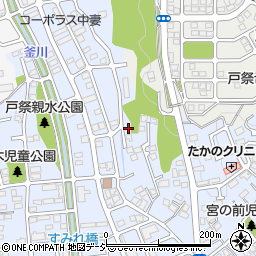 栃木県宇都宮市戸祭町2779-3周辺の地図
