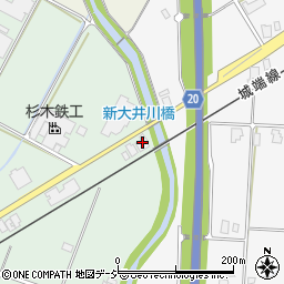 富山県南砺市下吉江136-1周辺の地図
