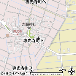 石川県金沢市専光寺町ト91周辺の地図