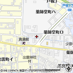 石川県金沢市薬師堂町ロ17周辺の地図