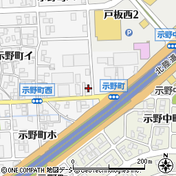 石川県金沢市示野町ニ91周辺の地図