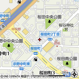桜田サービス周辺の地図