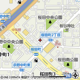 桜田サービス周辺の地図