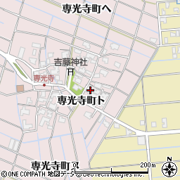 石川県金沢市専光寺町ト90周辺の地図