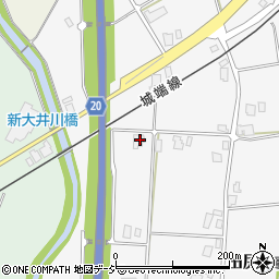 富山県南砺市田尻320周辺の地図