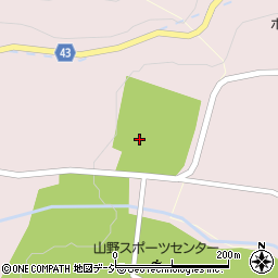 富山県立山山麓家族旅行村周辺の地図