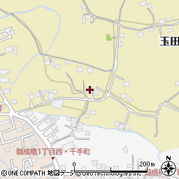 栃木県鹿沼市玉田町165周辺の地図