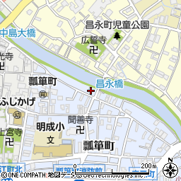 石川県金沢市瓢箪町10-4周辺の地図