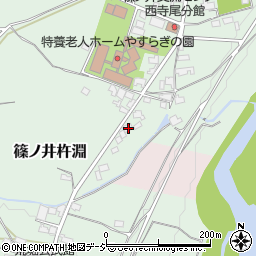 長野県長野市篠ノ井杵淵964-2周辺の地図