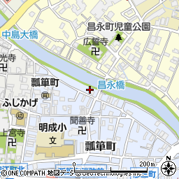 石川県金沢市瓢箪町10-5周辺の地図