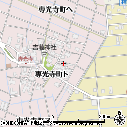 石川県金沢市専光寺町ト87周辺の地図