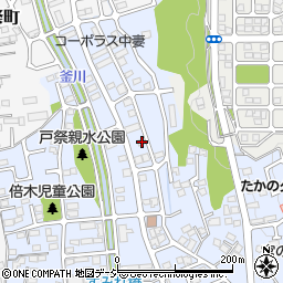 栃木県宇都宮市戸祭町3059-7周辺の地図