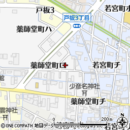 石川県金沢市薬師堂町ロ104周辺の地図