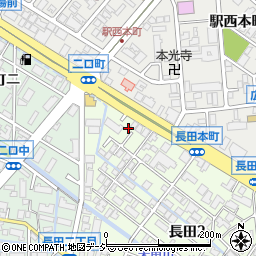 石川県金沢市長田2丁目26周辺の地図