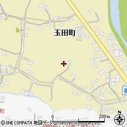 栃木県鹿沼市玉田町75周辺の地図