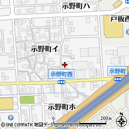 石川県金沢市示野町イ10周辺の地図