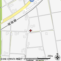 富山県南砺市田尻186周辺の地図