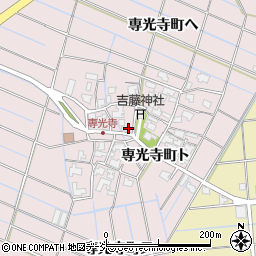 石川県金沢市専光寺町ト102周辺の地図