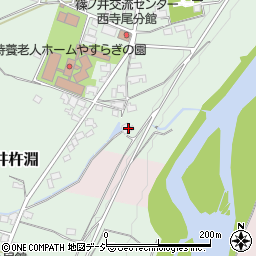 長野県長野市篠ノ井杵淵385-1周辺の地図