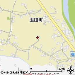 栃木県鹿沼市玉田町74周辺の地図