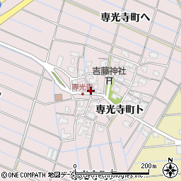 石川県金沢市専光寺町ト106-1周辺の地図