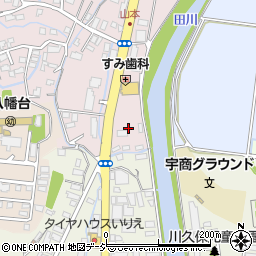 セブンイレブン宇都宮山本１丁目店周辺の地図