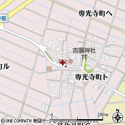 石川県金沢市専光寺町ト109周辺の地図