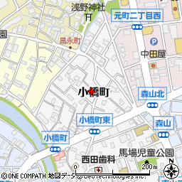 石川県金沢市小橋町13-34周辺の地図