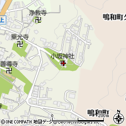 小坂神社周辺の地図