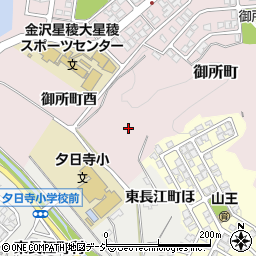 石川県金沢市御所町ホ周辺の地図