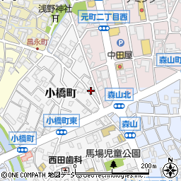 石川県金沢市小橋町7周辺の地図