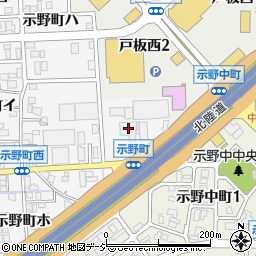 石川県金沢市示野町ニ80周辺の地図