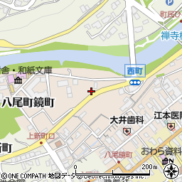 富山県富山市八尾町鏡町928周辺の地図