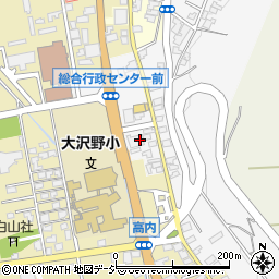 大沢野体育協会周辺の地図