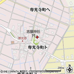 石川県金沢市専光寺町ト99周辺の地図