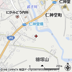 栃木県鹿沼市仁神堂町38周辺の地図