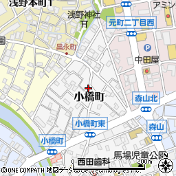石川県金沢市小橋町12周辺の地図