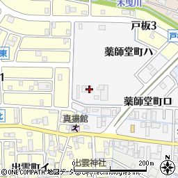石川県金沢市薬師堂町ロ24周辺の地図