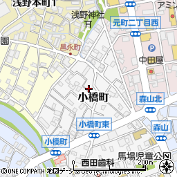 石川県金沢市小橋町12-4周辺の地図