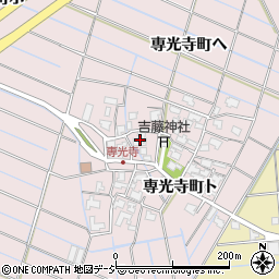 石川県金沢市専光寺町ト105周辺の地図