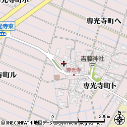石川県金沢市専光寺町ト15周辺の地図