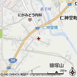 栃木県鹿沼市仁神堂町38-5周辺の地図