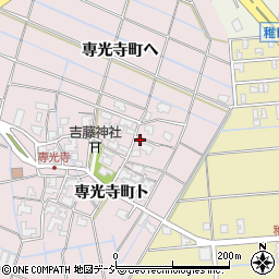 石川県金沢市専光寺町ト56周辺の地図