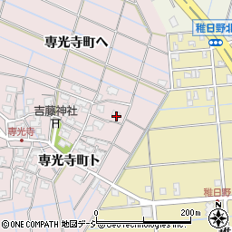 石川県金沢市専光寺町ト51周辺の地図