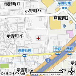 石川県金沢市示野町ニ54周辺の地図